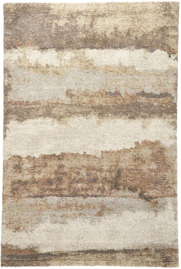 Studio LIVIT vloerkleed bruin zand off white (230x160 cm) - Foto 3