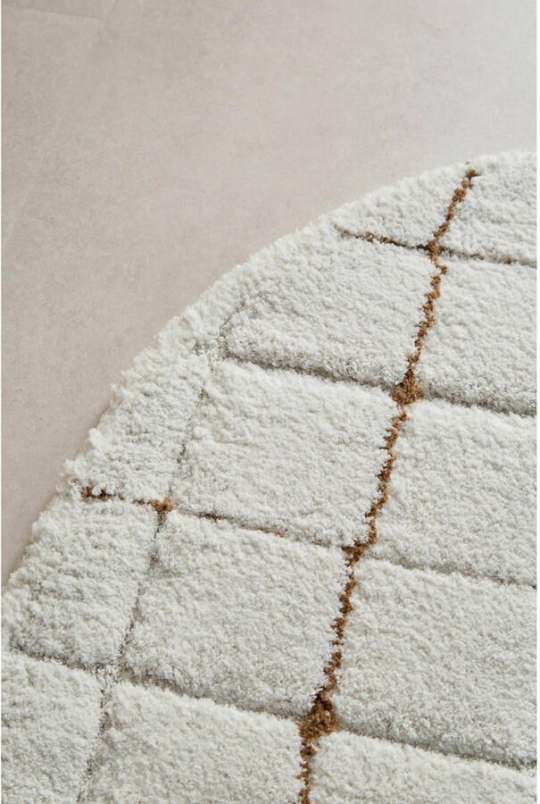 Studio LIVIT vloerkleed off white (Ø160) - Foto 3