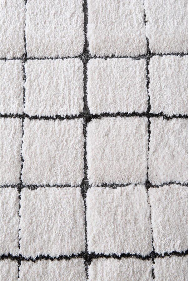 Studio LIVIT vloerkleed off white antraciet (Ø200) - Foto 2