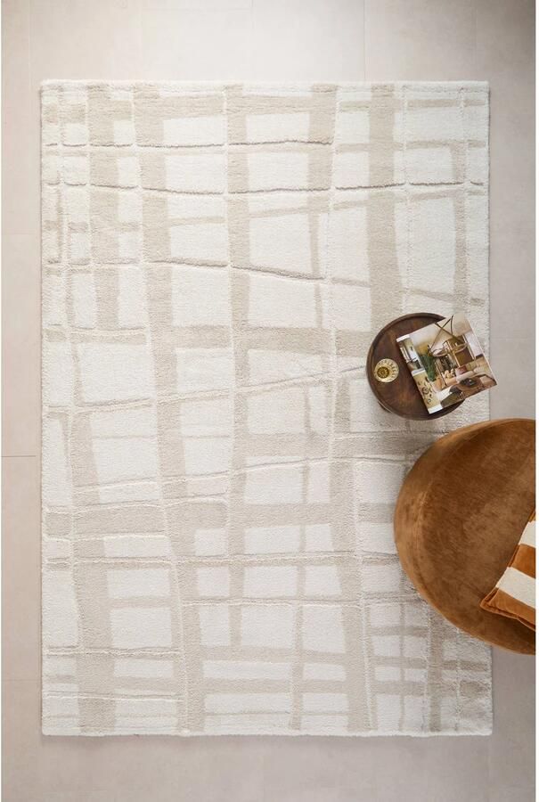 Studio LIVIT vloerkleed off white zand (290x200 cm)