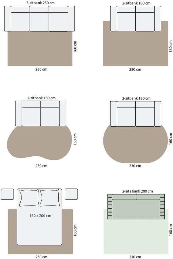 Studio LIVIT vloerkleed wol Chablis (230x160 cm) - Foto 3