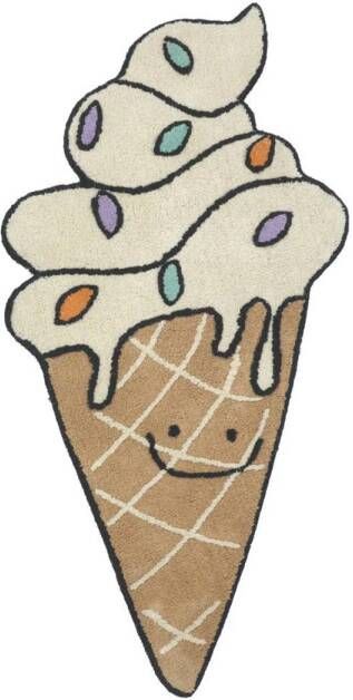 Tapis Petit Ice Cream ijsje vloerkleed 130x60 Annet Weelink Design