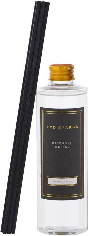 Ted Sparks Geurstokjes Diffuser Navulling Bamboo & Peony - Foto 2