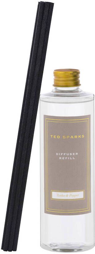 Ted Sparks navulling & stokjes Tonka & Pepper (250 ml)