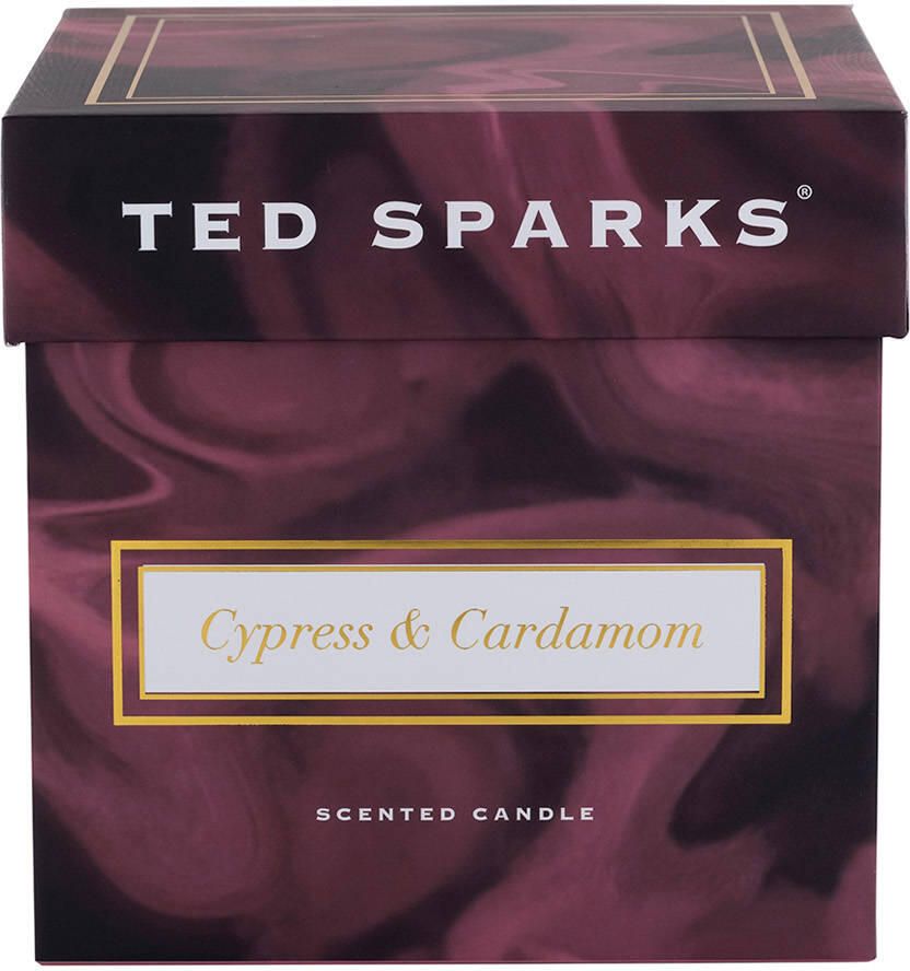 Ted Sparks geurkaars Demi Cypress & Cardamom - Foto 2