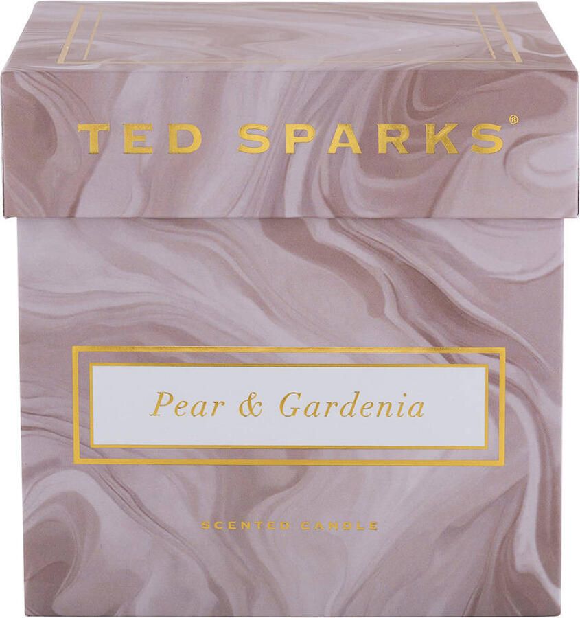 Ted Sparks geurkaars Pear & Gardenia
