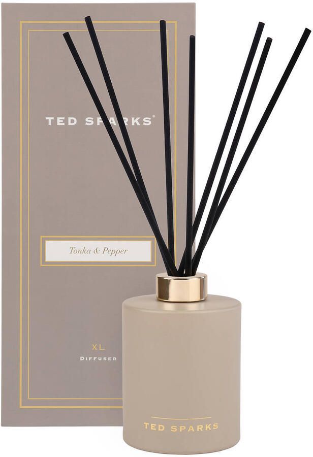 Ted Sparks geurstokje XL Tonka & Pepper 200 ml