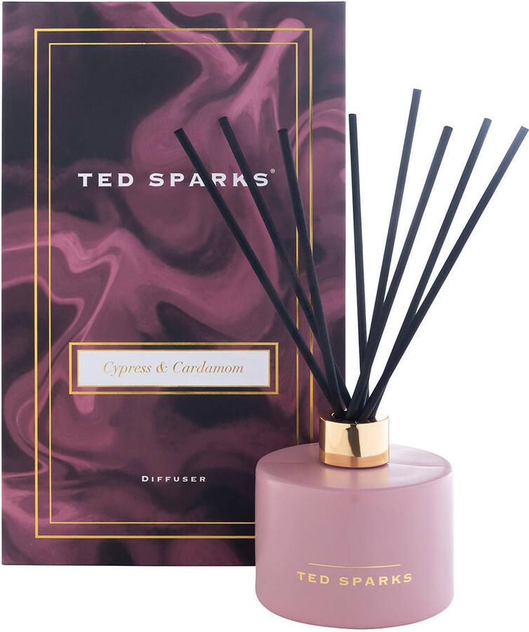 Ted Sparks geurstokjes Cypress & Cardamom 200 ml - Foto 2