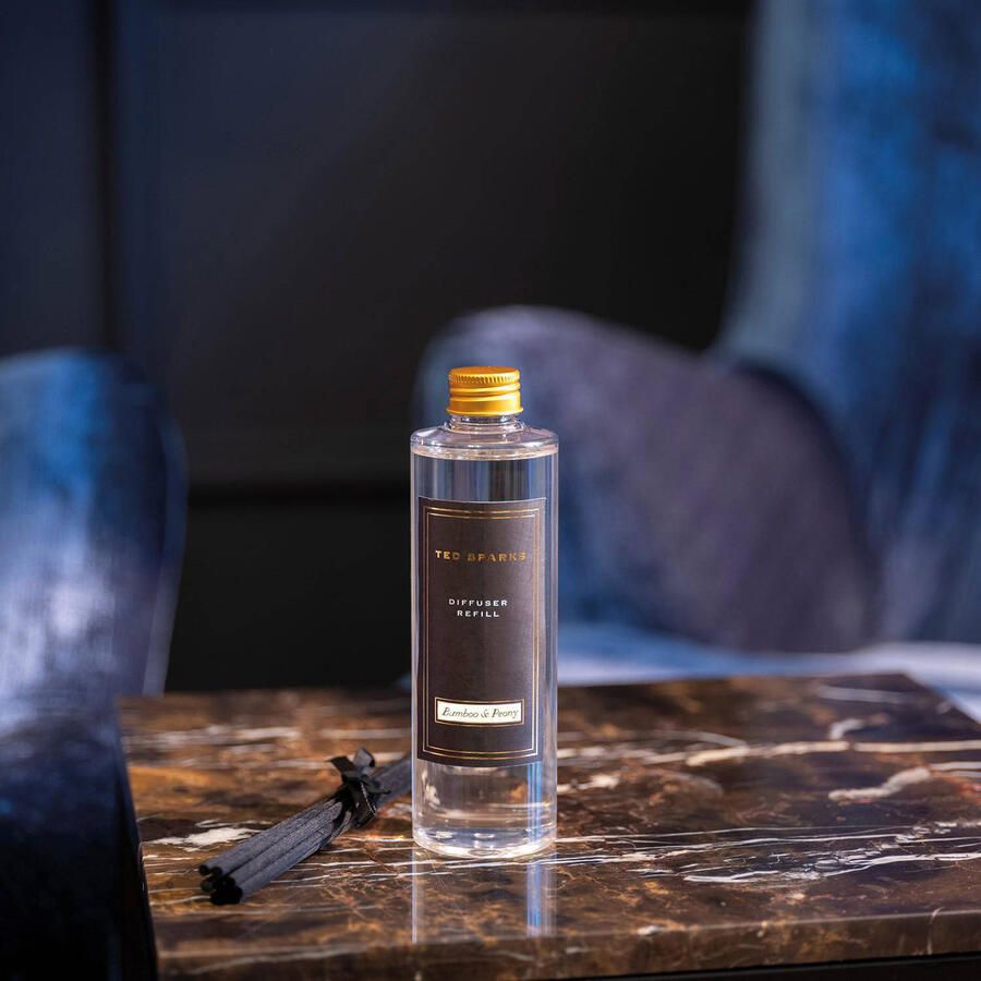 Ted Sparks Geurstokjes Diffuser Navulling Bamboo & Peony