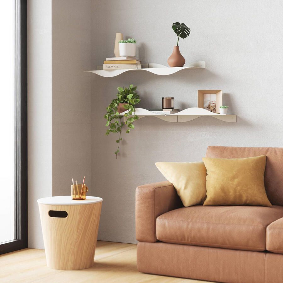 UMBRA wandplank Surf (set van 2) (30x46x8 cm)