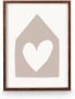 Vtwonen Photo frame Hanging photo frame Brown Wood 31x41x2.5cm - Thumbnail 1