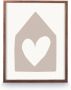 Vtwonen Photo frame Hanging photo frame Brown Wood 41x51x2.5cm - Thumbnail 1