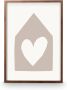 Vtwonen Photo frame Hanging photo frame Brown Wood 51x71x3cm - Thumbnail 1