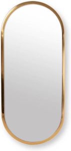 Vtwonen Oval Spiegel H 50 x B 20 cm Goud