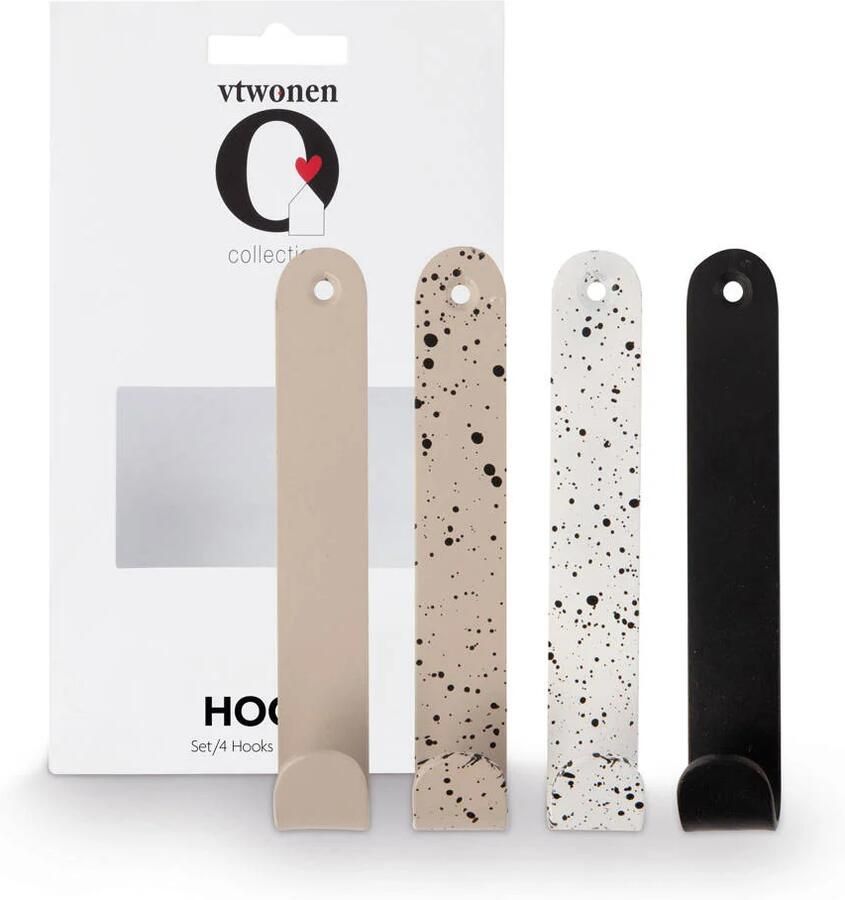 Vtwonen haak (set van 4) (2x12 cm) - Foto 2