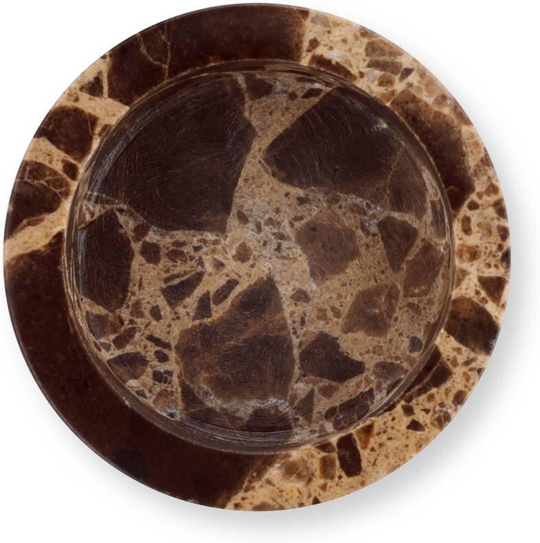 Vtwonen kaarshouder marble bruin (6.5x20 cm)