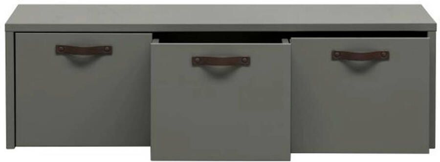 WOOOD Kistbank Stage Zitbank drie ruime opbergvakken breedte 120 cm - Foto 5