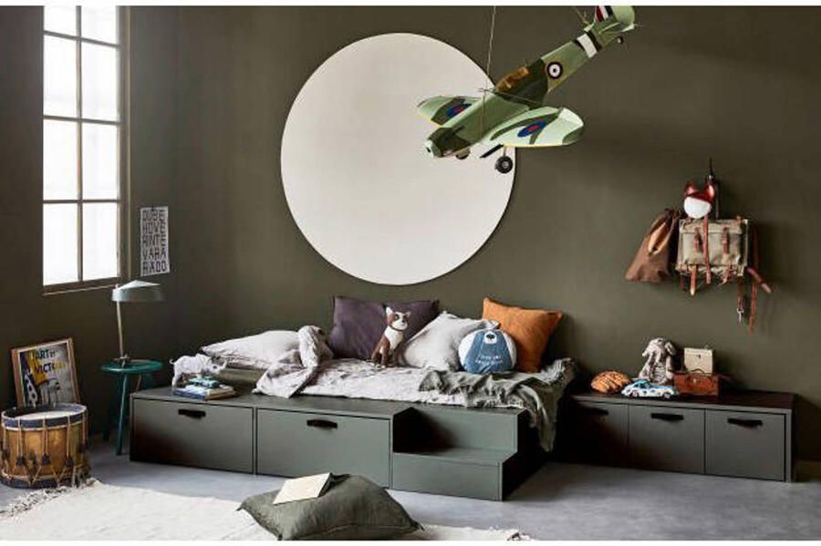 WOOOD Kistbank Stage Zitbank drie ruime opbergvakken breedte 120 cm - Foto 2