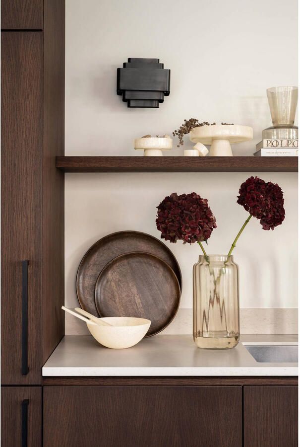 Vtwonen schaal(decoratie) Round Resin Pearl