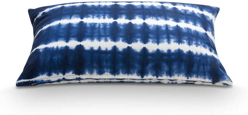 Vtwonen Throw Pillow Tie Dye Cushion Living Room Blue White 30x50cm - Foto 2