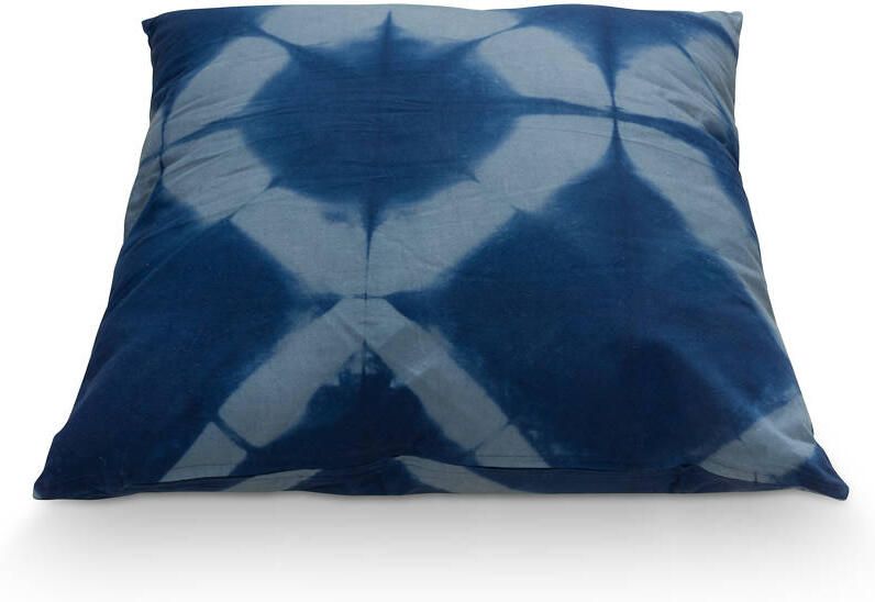 Vtwonen Throw Pillow Tie Dye Cushion Living Room Blue White 60x60cm - Foto 2
