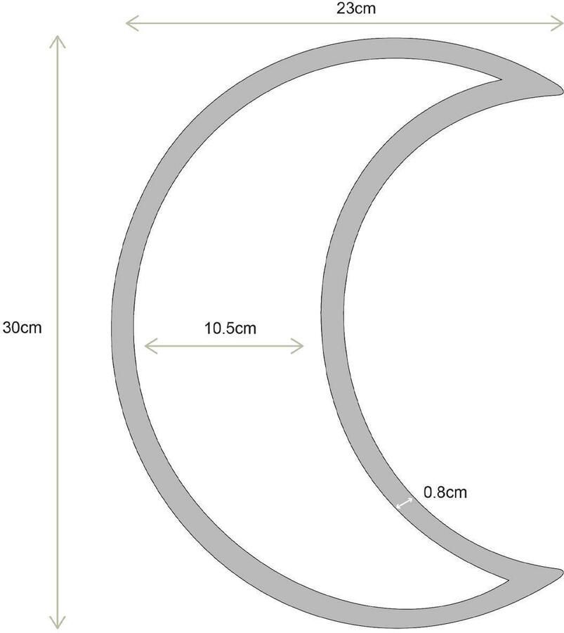 Vtwonen spiegel Moon (30x30 cm) - Foto 2