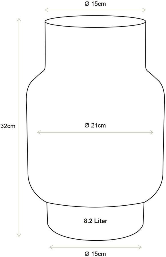 Vtwonen vaas (21x32 cm) - Foto 2