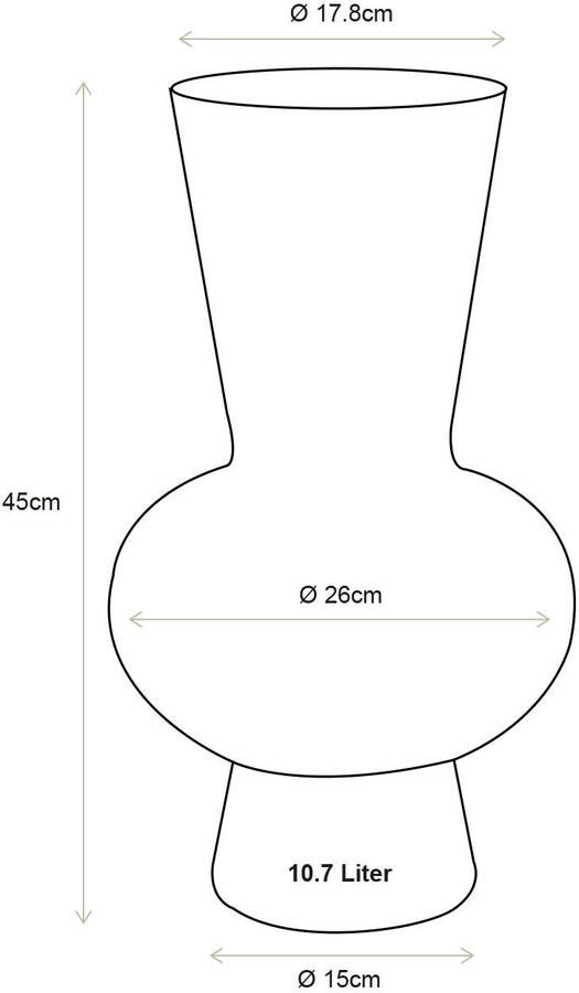 Vtwonen vaas (26x45 cm) - Foto 2