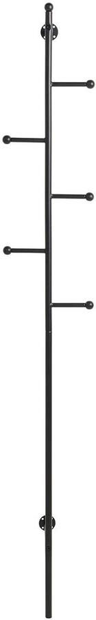 Hioshop Asur kapstok wandmontage zwart. - Foto 1