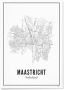 WIJCK. poster Maastricht city (30x40 cm) - Thumbnail 1