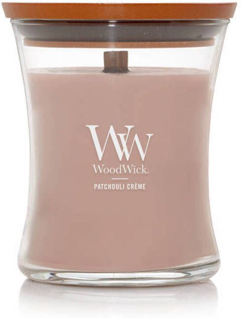 WoodWick geurkaars Patchouli Créme Medium - Foto 2