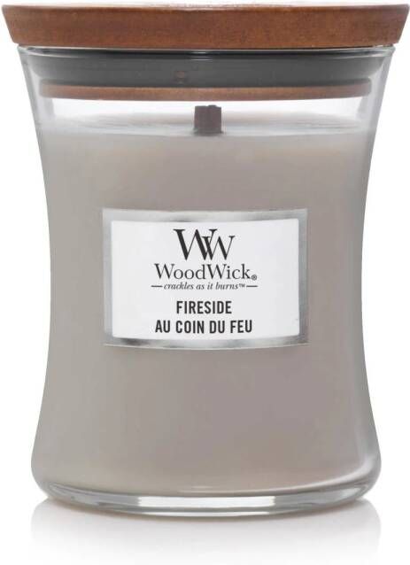 Woodwick Geurkaars Mini Fireside 8 cm ø 7 cm - Foto 2