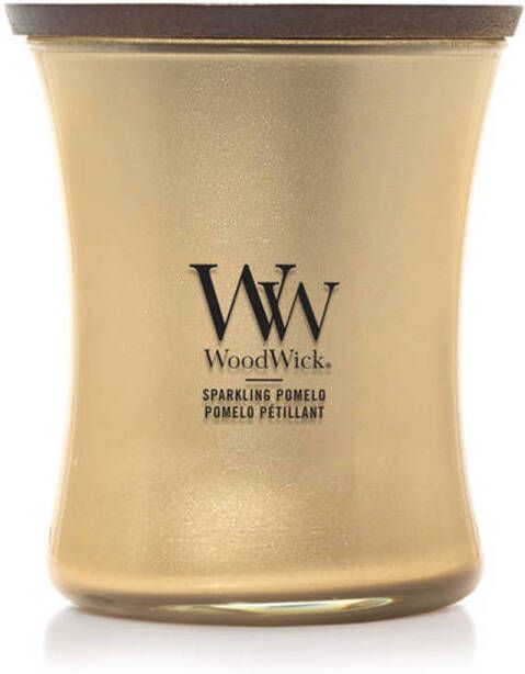 WoodWick geurkaars Sparkling Pomelo Medium - Foto 3