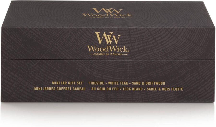 WoodWick geurkaars Giftset Deluxe Mini (set van 3) - Foto 2