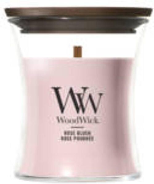 WoodWick geurkaars Rose Blush Mini