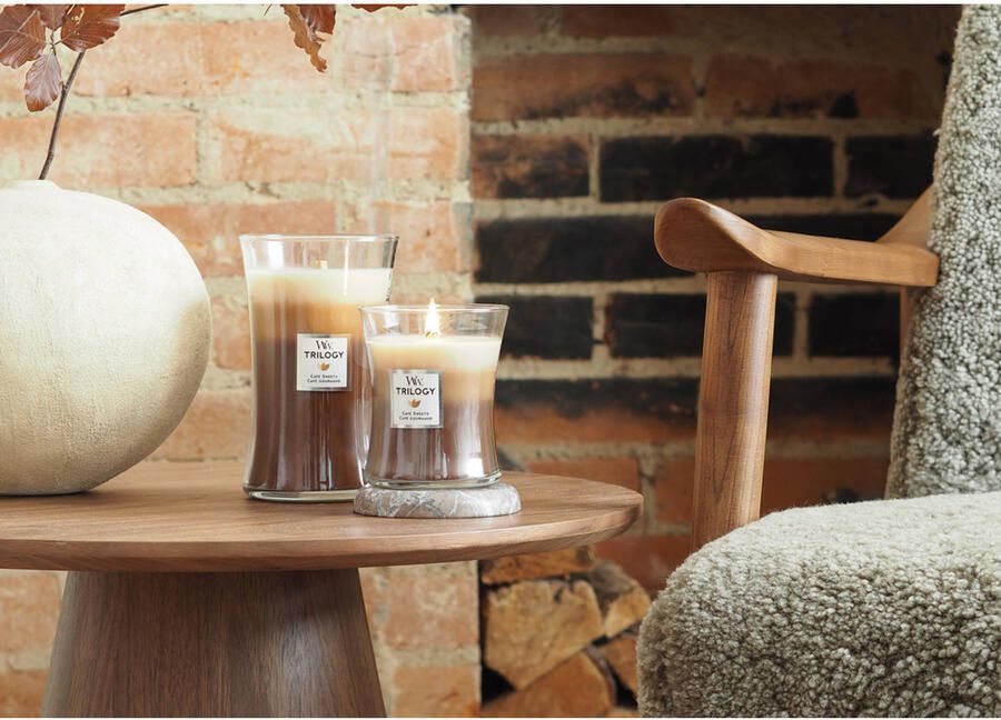 WoodWick geurkaars Trilogy Café Sweets Medium - Foto 2