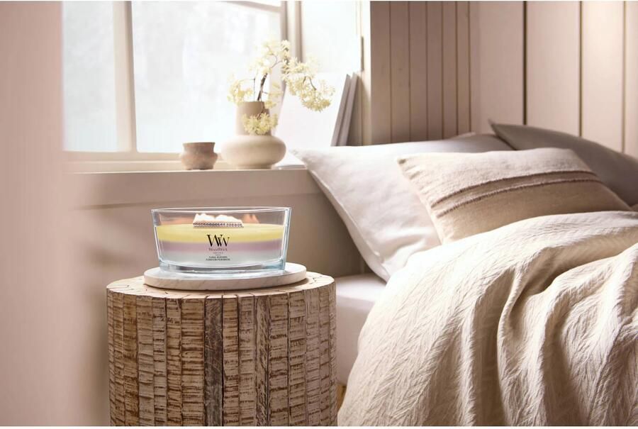 WoodWick geurkaars Trilogy Floral Blossoms Ellipse - Foto 2