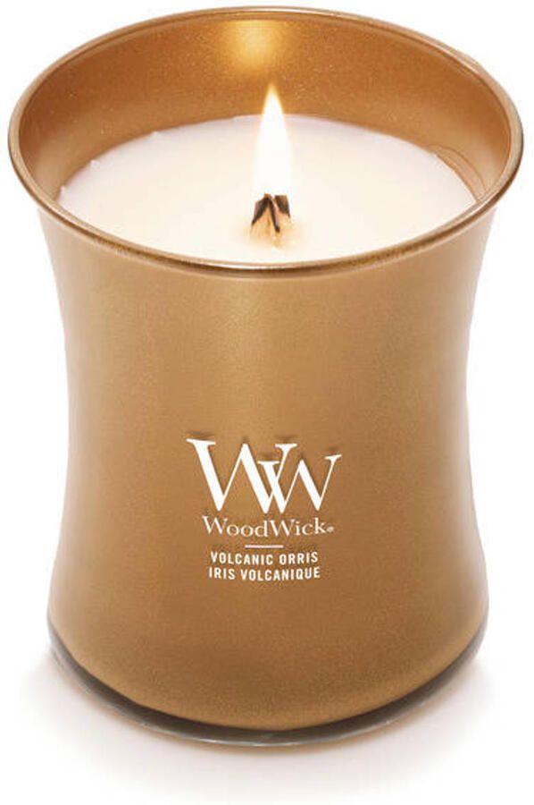 WoodWick geurkaars Volcanic Orris Medium - Foto 2