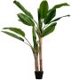 Woood Bananenplant Kunstplant Groen 138 cm - Thumbnail 1