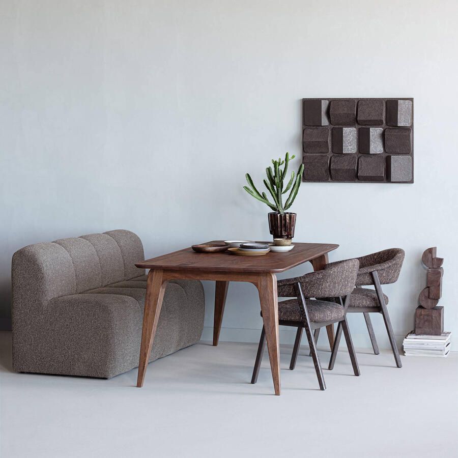 WOOOD Axis wanddeco betonlook bruin (81x61x9 cm) - Foto 2