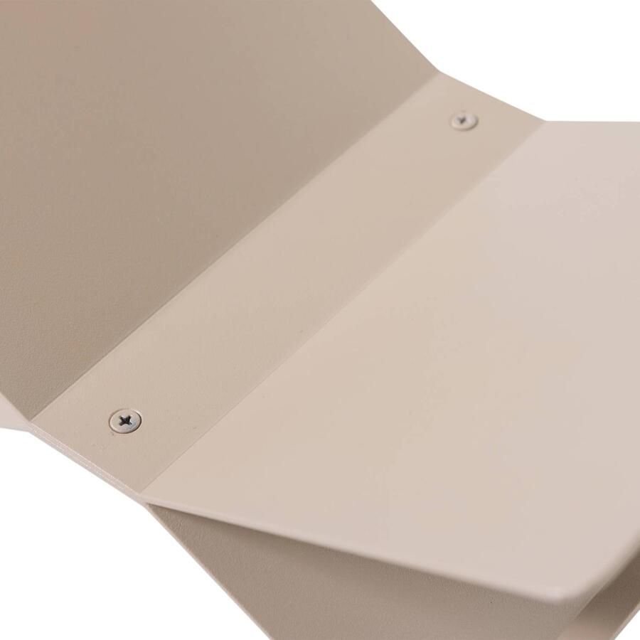 WOOOD Brook Boekenstandaard Liggend Metaal Donkerbruin 12x29x17 - Foto 2