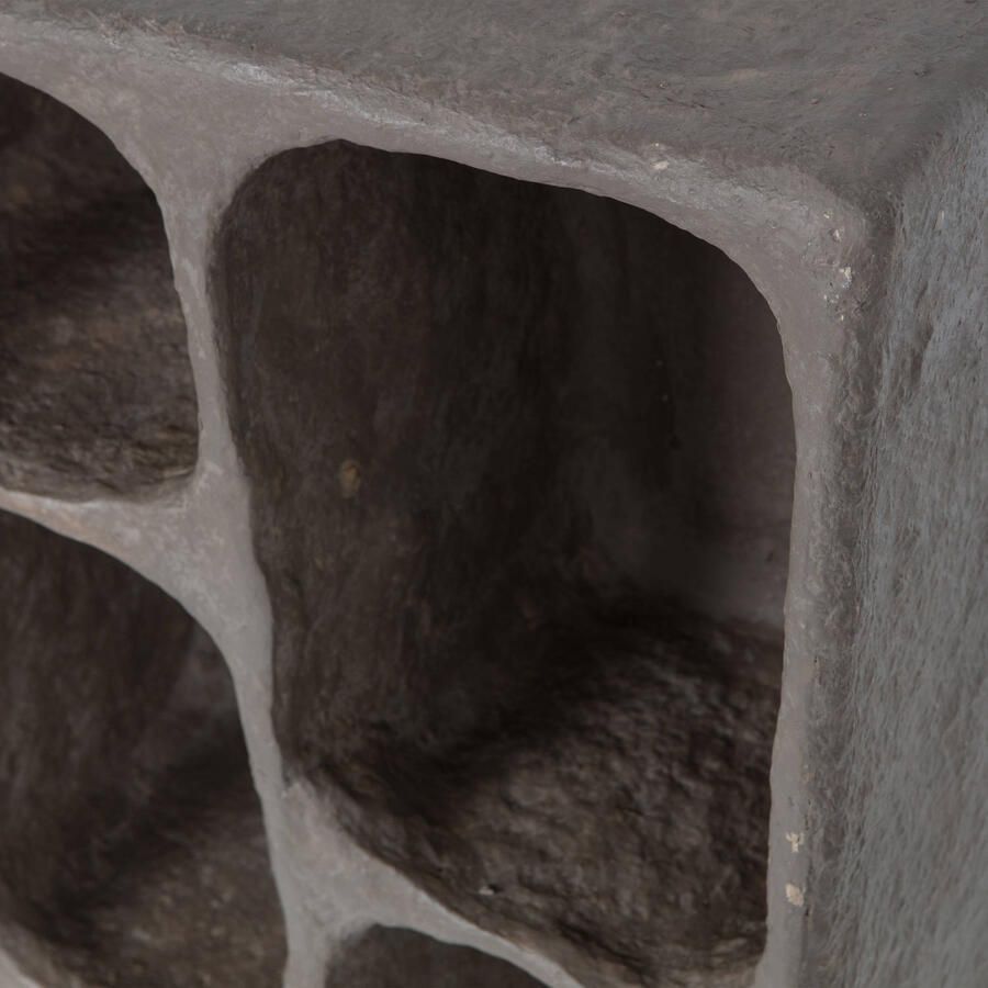 WOOOD Clay Wandkastje Papier Mache Grijs 70x45x23 (70x45x23 cm)