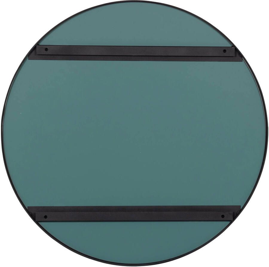 WOOOD Doutzen Spiegel Metaal Zwart (80x80x5 cm) - Foto 2