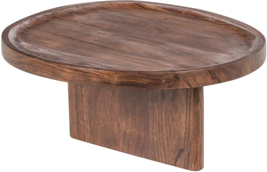 WOOOD Naro dienbladtafel acaciahout bruin