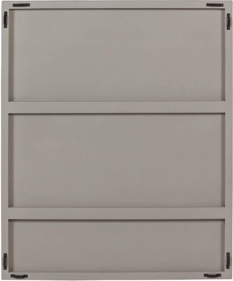 WOOOD Numa wanddeco betonlook grijs (104x84x13 cm) - Foto 3