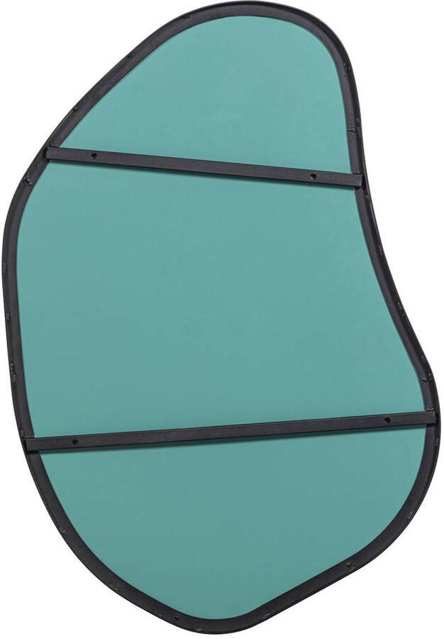 WOOOD Romee Organische Spiegel Metaal Zwart 100x70x4 (100x70x4 cm)