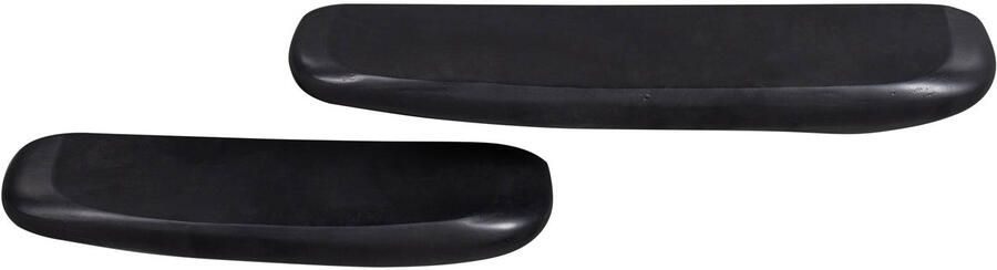 BePureHome Rock Wandplank Aluminium Zwart 7x60x13 - Foto 2