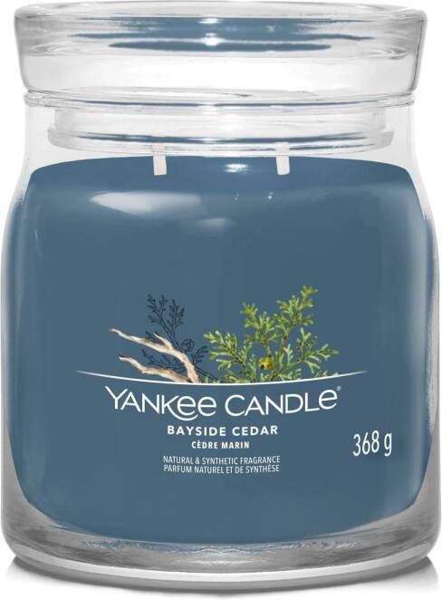 Yankee Candle geurkaars Bayside Cedar Medium