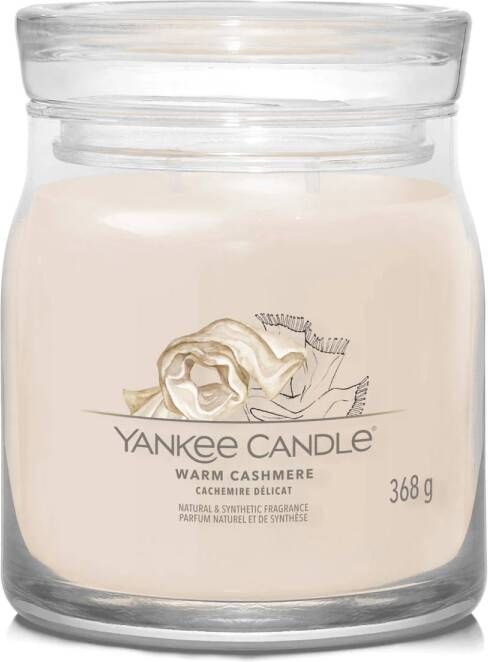 Yankee Candle geurkaars Warm Cashmere Medium