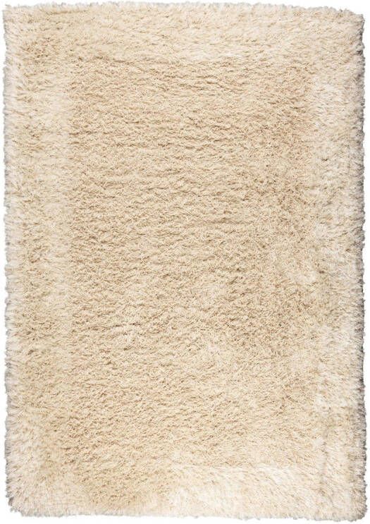 Zuiver Curly Vloerkleed 160x230 Beige (160 x 230 x 6 cm)